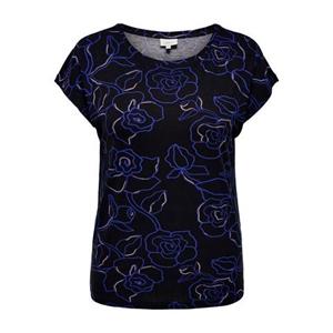 ONLY CARMAKOMA Kurzarmshirt CARALVINA S/S TEE AOP JRS
