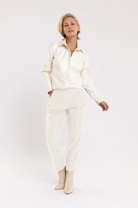 Studio Anneloes Nine shiny bonded trousers - kit - 09378