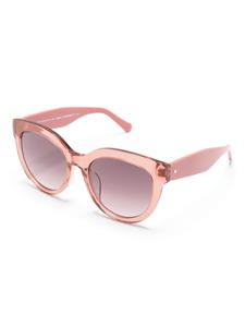 Kate Spade Brea/F/S zonnebril met rond montuur - Roze
