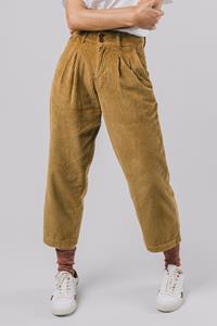 Brava Fabrics Damen vegan Hose Cord Camel