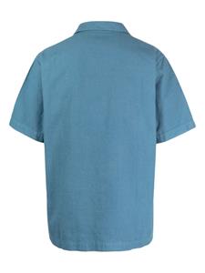 Maharishi short-sleeve chest-pocket shirt - Blauw