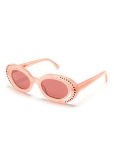 Marni Eyewear Zion Canyon oval-frame sunglasses - Roze