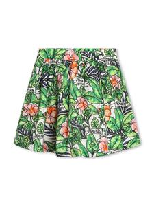 kenzokids Kenzo Kids Rok met bloemenprint - Groen