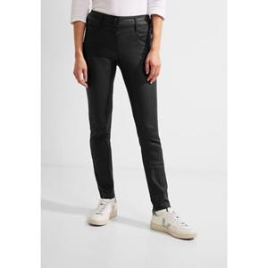 Cecil 5-Pocket-Hose "Casual Fit Coating Hose", Dezent glänzendes Coating