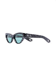 Jacques Marie Mage Zonnebril met cat-eye montuur - Zwart