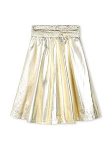 Dkny Kids Midi-rok met trekkoord - Goud