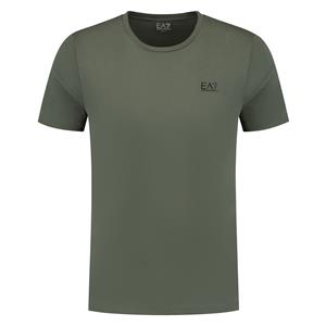 EA7 Emporio Armani T-shirt met labelprint