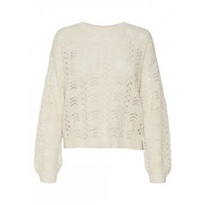 Vero moda Trui met ronde hals in tricot met ajour