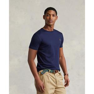 Polo ralph lauren Recht T-shirt met ronde hals in interlock