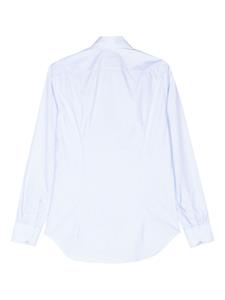 Canali gingham-pattern shirt - Blauw
