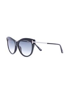 TOM FORD Eyewear Zonnebril met cat-eye montuur - Zwart