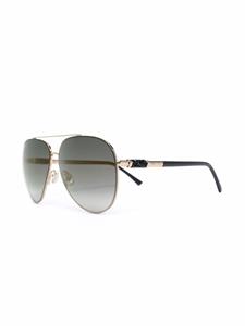 Jimmy Choo Eyewear Gray zonnebril met piloten montuur - Bruin