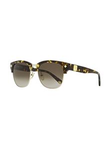 MCM 604S zonnebril met vierkant montuur - Bruin