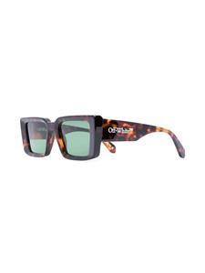 Off-White Eyewear Savannah zonnebril met oversized montuur - Bruin