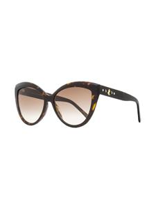Jimmy Choo Eyewear Sinnie zonnebril met cat-eye montuur - 086HA HAVANA