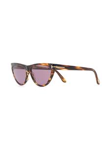 TOM FORD Eyewear Zonnebril met cat-eye montuur - Bruin