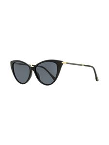 Jimmy Choo Eyewear Zonnebril met cat-eye montuur - 807IR Black/Gold