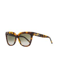 Jimmy Choo Eyewear Zonnebril met oversized montuur - 086HA HAVANA