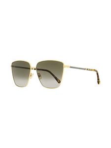 Jimmy Choo Eyewear Zonnebril met oversized montuur - 06JHA Gold/Havana