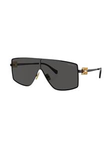 Miu Miu Eyewear Zonnebril met shield montuur - Zwart