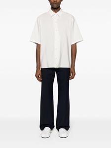 Lanvin pinstriped silk-blend shirt - Wit