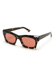 Marni Eyewear Zonnebril met ovaal montuur - Bruin