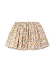 Bonpoint Rok met bloemenprint - Beige