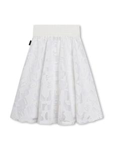 dknykids Dkny Kids Midi-plooirok met kant - Wit