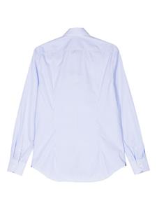 Corneliani Gestreept overhemd - Blauw