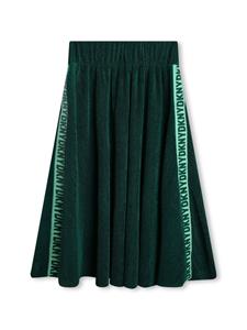 dknykids Dkny Kids Midi-plooirok met logoband - Groen