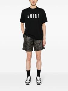 AMIRI T-shirt met logoprint - Zwart