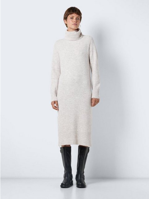 Noisy may Gebreide jurk NMVIOLA L/S ROLLNECK KNIT DRESS FWD NOOS