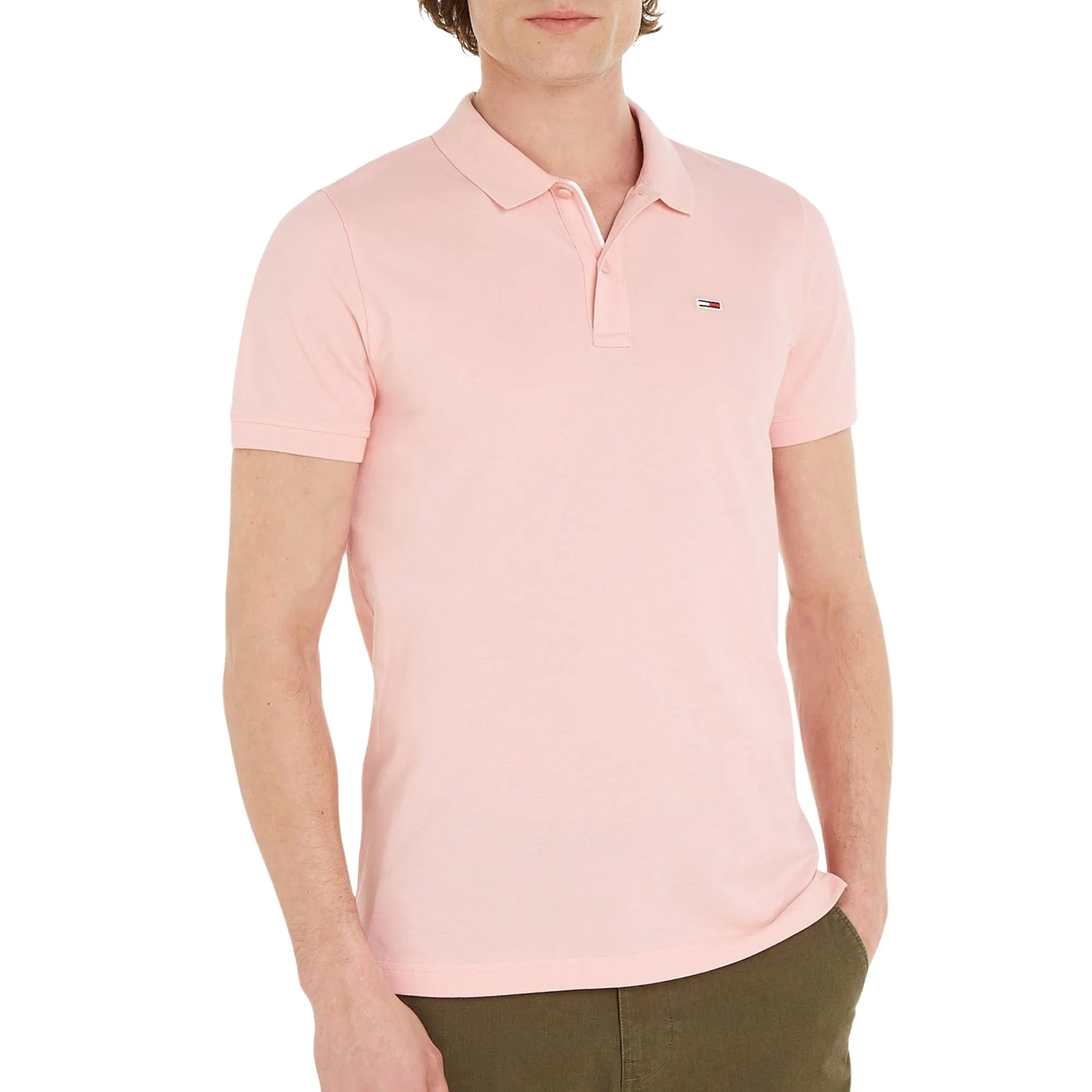 TOMMY JEANS Polo, slim, korte mouwen