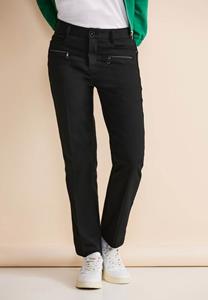 STREET ONE Stoffhose, mit Markenlabel