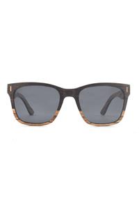 Joplins Sunglasses Herren vegan Holzsonnenbrille Laos Schwarze Eiche & Zebra