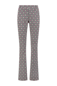 Helena Hart Female Broeken 7512disc Broek Flair Print Disc