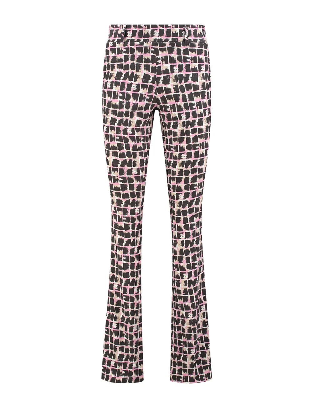 Helena Hart Female Broeken 7308bri Flair Print Briks
