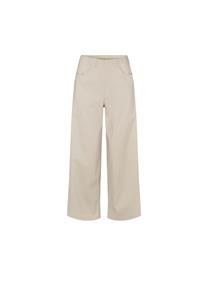 LAURIE Damen vegan Hose Donna Loose Crop Grau Sand