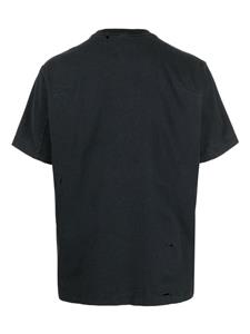 Doublet T-shirt met logoprint - Zwart