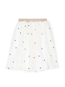 aignerkids Aigner Kids Rok met stippen - Beige