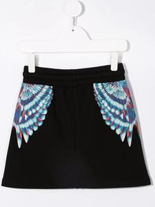 marceloburloncountyofmilankids Marcelo Burlon County Of Milan Kids Straight mini-rok - Zwart