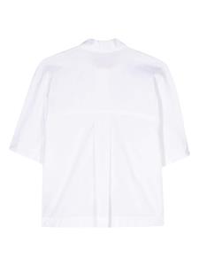 Semicouture wide-sleeve shirt - Wit