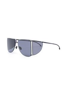 Mykita Zonnebril met hoekig montuur - Zwart