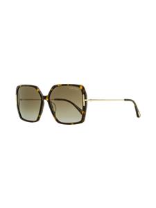 TOM FORD Eyewear Joanna zonnebril met vlindermontuur - Bruin