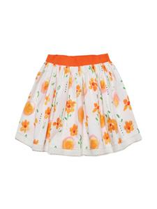 marnikids Marni Kids Bikini met bloemenprint - Wit