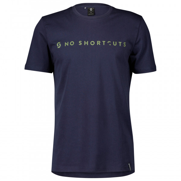 Scott - No Shortcuts S/S - T-shirt, blauw