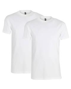 Alan Red Oakville T-shirt Wit (2Pack)