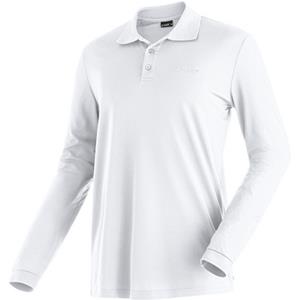 Maier Sports Poloshirt "Ulrich L/S", Herren Langarmshirt mit Hemdkragen