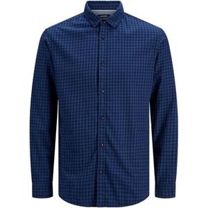 Jack & Jones PlusSize Geruit overhemd JJEGINGHAM TWILL SHIRT L/S NOOS PLS