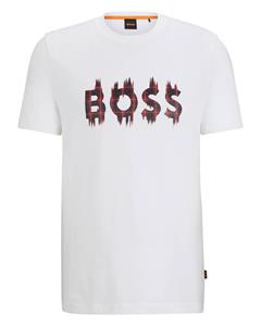 BOSS ORANGE Kurzarmshirt Teeheavyboss mit modischem Frontdruck